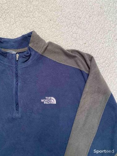 Ski alpin - Pull Half Zip The North Face Bleu/Gris - M - photo 4