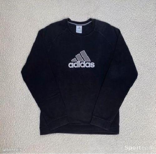 Sportswear - Pull Adidas Vintage Noir - L - photo 4