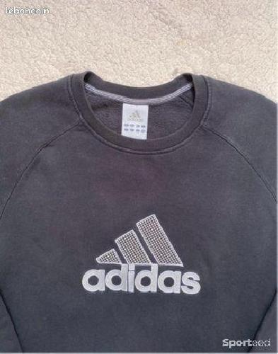 Sportswear - Pull Adidas Vintage Noir - L - photo 4