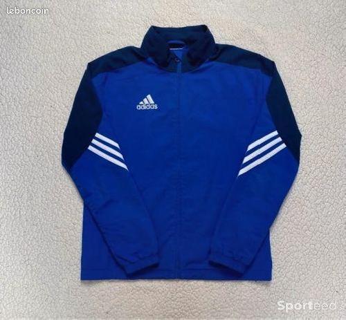 Sportswear - Veste Zip Adidas Bleu - XS - photo 5