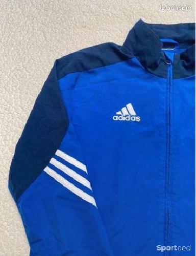 Sportswear - Veste Zip Adidas Bleu - XS - photo 5