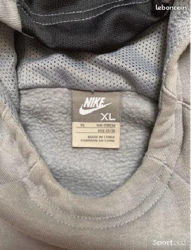 Sportswear - Sweat Nike Air Vintage Gris - S - photo 5