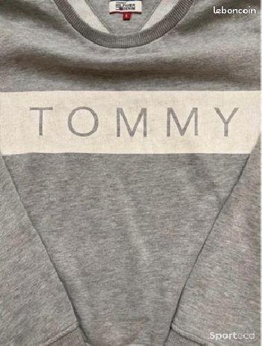 Sportswear - Pull Tommy Hilfiger Gris - S - photo 4