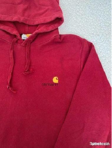 Sportswear - Sweat Carhartt Rouge Bordeaux - S - photo 4