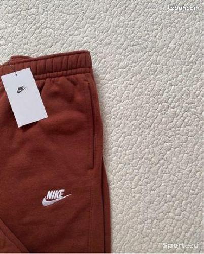 Sportswear - Jogging Nike Fleece Sportwear Club Marron Neuf - L - photo 4