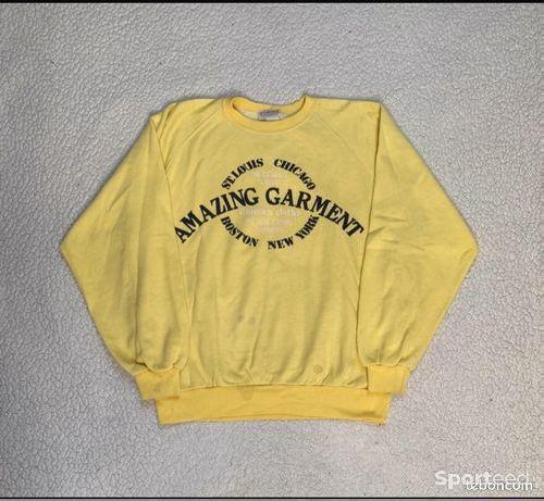 Sportswear - Pull/Hoodie Universitaire Chabala Vintage Jaune - L - photo 6