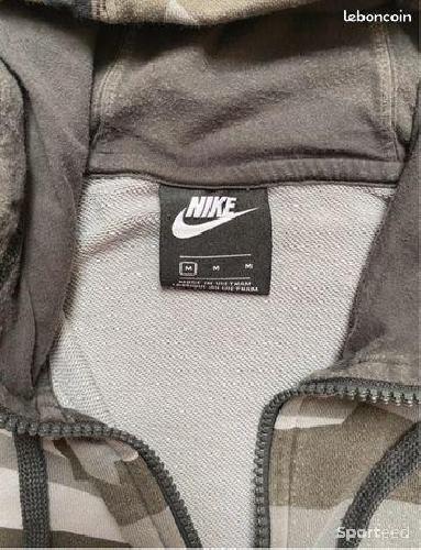 Sportswear - Sweat/Veste Nike Fleece Militaire - M - photo 5