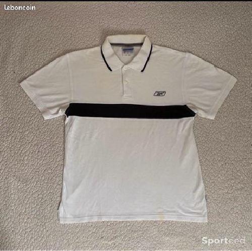 Sportswear - Polo Reebok Vintage Blanc - S - photo 5