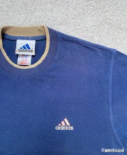 Sportswear - Tee-Shirt Adidas Vintage Bleu - L - photo 4