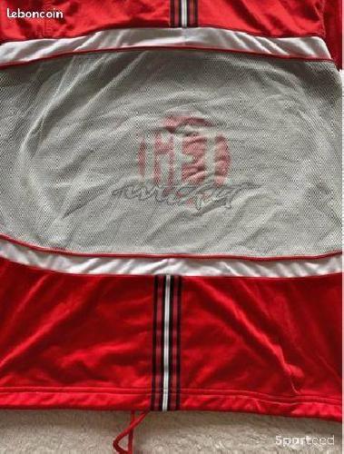 Sportswear - Sweat Lotto Vintage Rouge/Gris - M - photo 6
