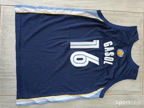 Basket-ball - Maillot basketball brodé Pau Gasol Grizzlies XL - photo 3