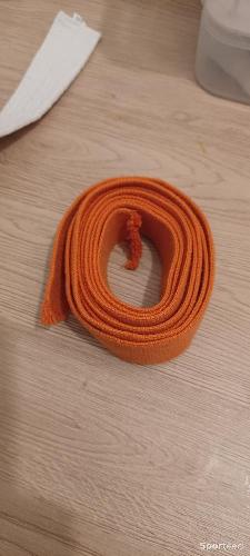 Ceinture orange aïkido