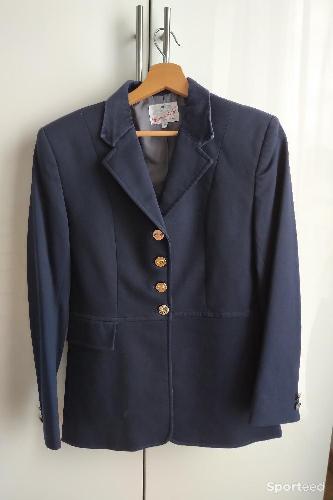 Equitation - Veste de concours bleue marine femme Komutekir taille 38 - photo 4