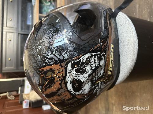 Moto route - Casque icon uncle dave - photo 5