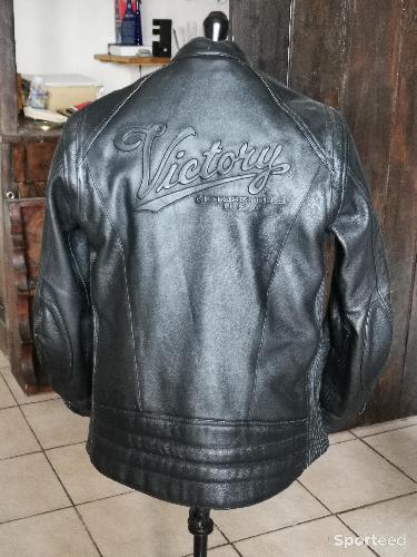 Moto route - Blouson cuir - photo 4