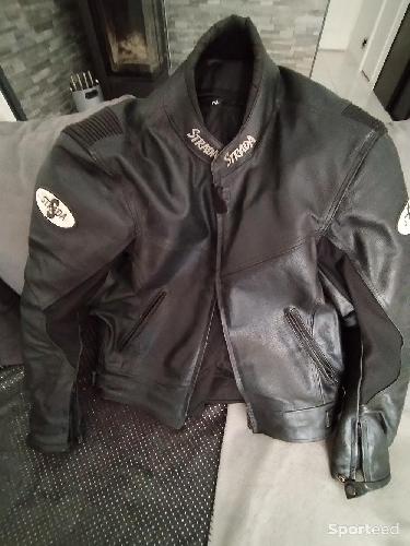 Blouson cuir moto 