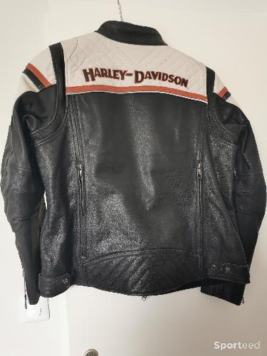 Blouson moto harley femme hot sale