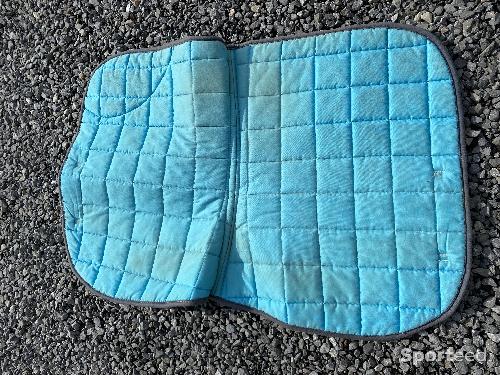 Equitation - Tapis de selle turquoise  - photo 3