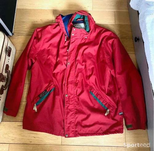 Randonnée / Trek - Veste Gore-Tex Bermudes XXL rouge, vintage - photo 6