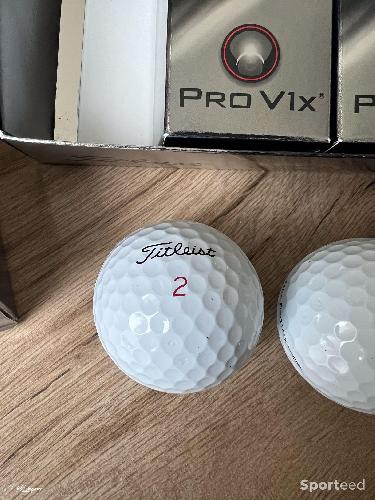 Golf - Boite de 12 Balles de golf neuves Titleist Pro v1x - photo 6