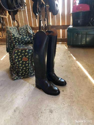 Equitation - Bottes cuir équitation  - photo 6