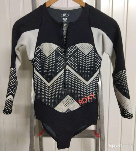 Kitesurf - COMBINAISON SURF SHORTY MAILLOT manches longues ROXY NEOPRENE 1,5mm / ENFANT - photo 3