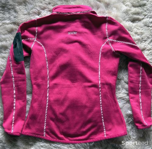 Ski alpin - TROISIEME COUCHE VESTE FEMME SPYDER FUSCHIA TM - photo 6