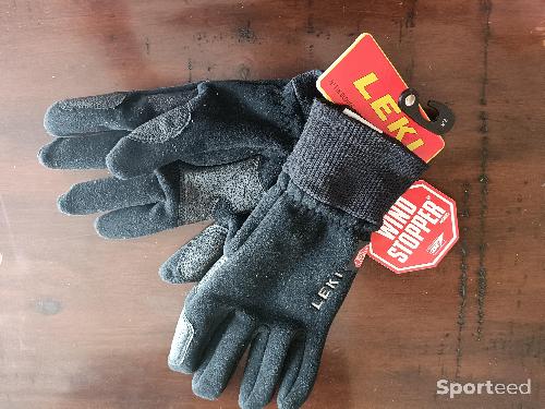 Gant Winstopper Fleece GLoves Leki noir 7.5