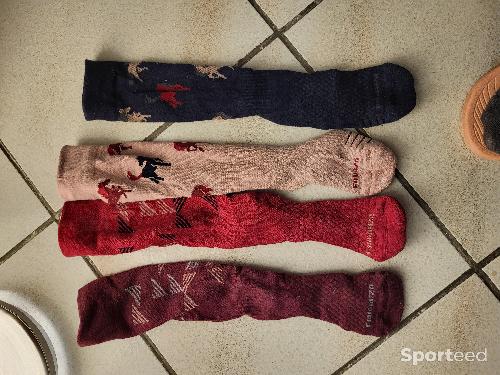 4 paires de chaussettes Equitation Enfant 31-35
