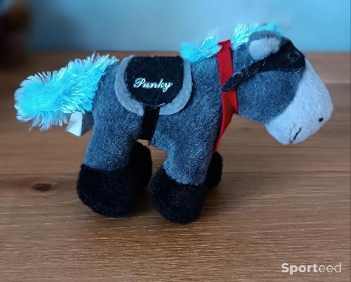 Equitation - Petit cheval en peluche style Punky - photo 6