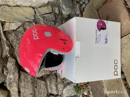 Ski alpin - CASQUE SKI ENFANTS POC POCITO SKULL rose fluo - photo 4