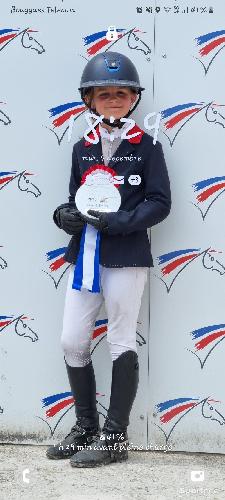 Veste de concours penelope leprevost 12 ans