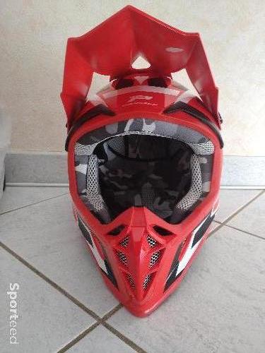 Moto cross - Casque Progrip - photo 6