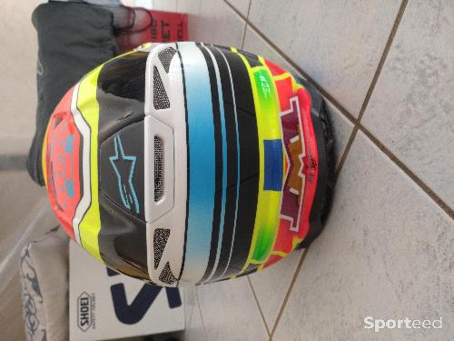 Moto cross - Casque alpinestar sm-8 peinture personnalisé  - photo 6