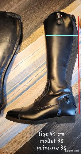 Equitation - Bottes cuir - photo 3