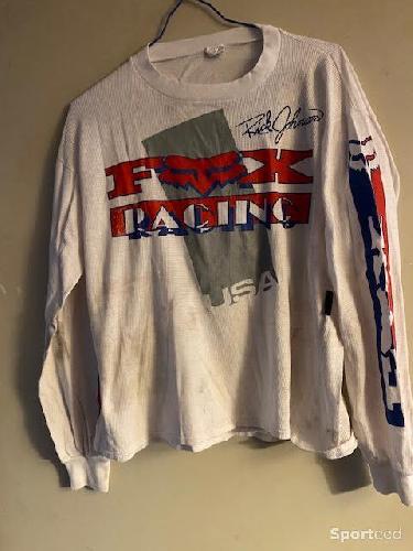 Moto cross - Maillot de Ricky Johnson FOX USA Vintage  - photo 3