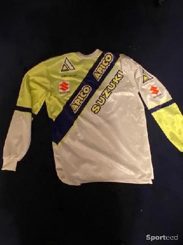 Moto cross - Maillot de WILLIE SURRATT Officiel SUZUKI - Vintage - photo 6