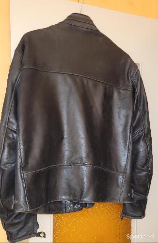 Moto route - Blouson cuir moto  - photo 4