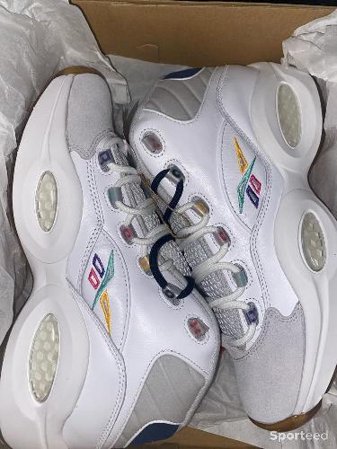 Reebok question femme argent online