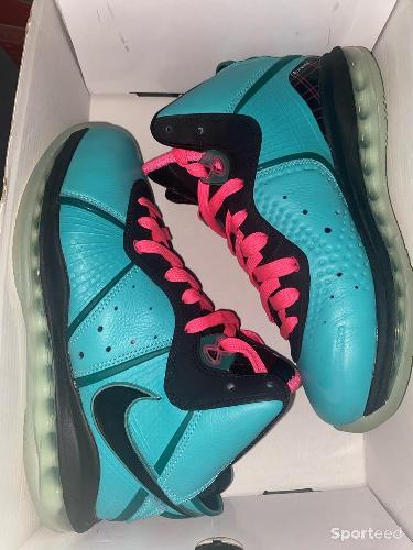 Basket-ball - Nike Lebron VIII QS South Beach 40/7us - photo 6