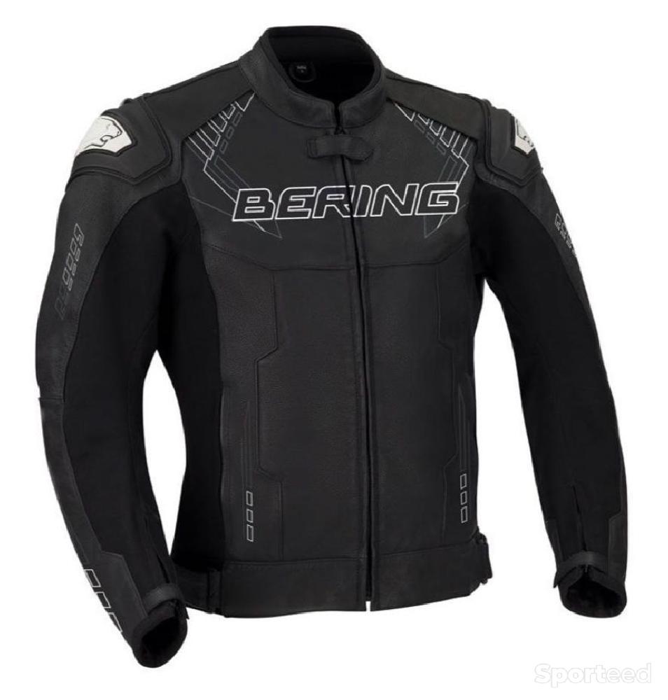 Moto route - Veste moto en cuir neuve - photo 1