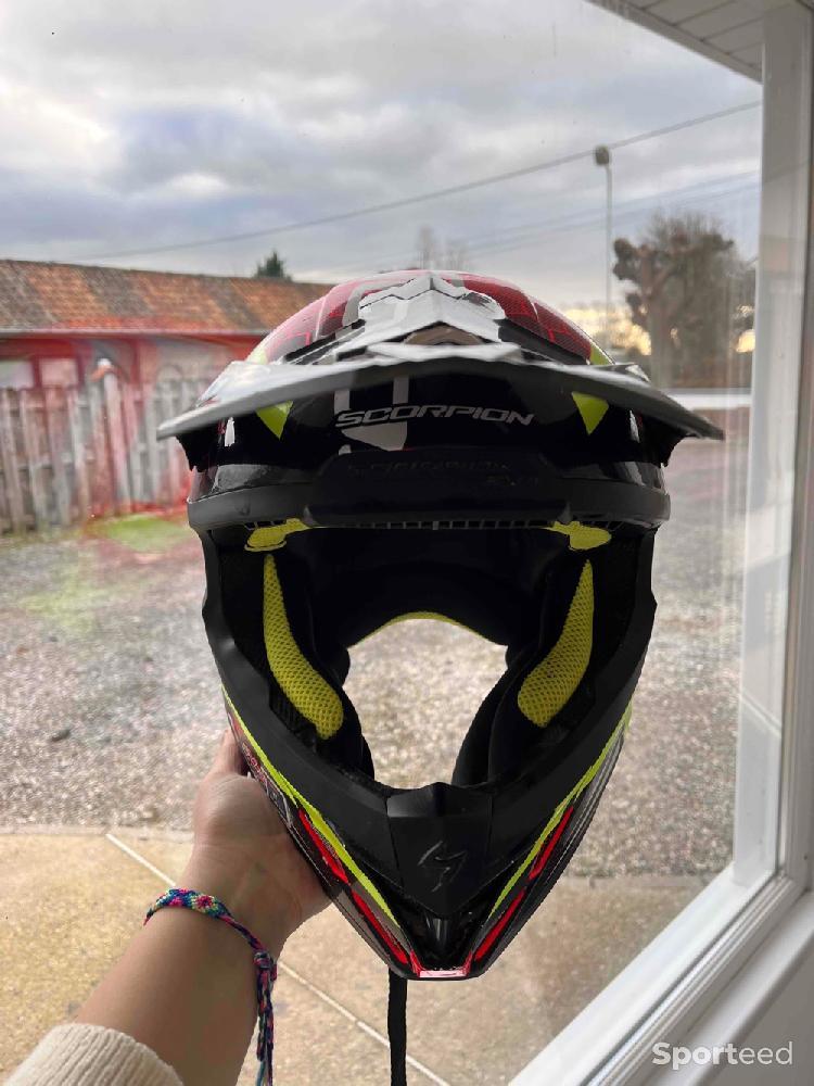 Moto cross - Casque scorpion Vx-21 - photo 4