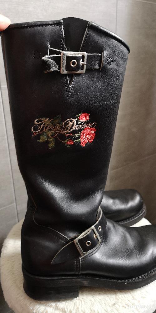 Moto route - Bottes moto marque Harley  - photo 1