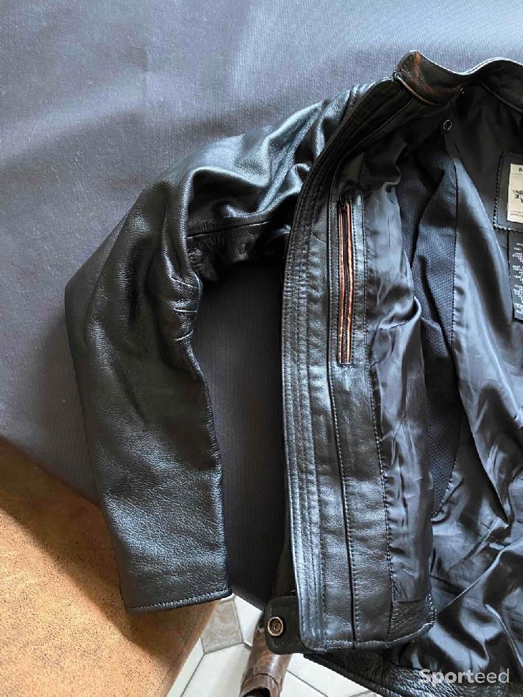 Moto route - Blouson cuir femme Harley Davidson  - photo 3