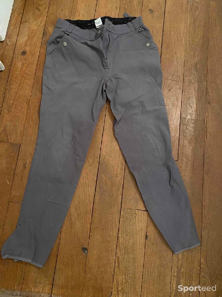 Equitation - Pantalon décathlon taille 38 gris  - photo 1