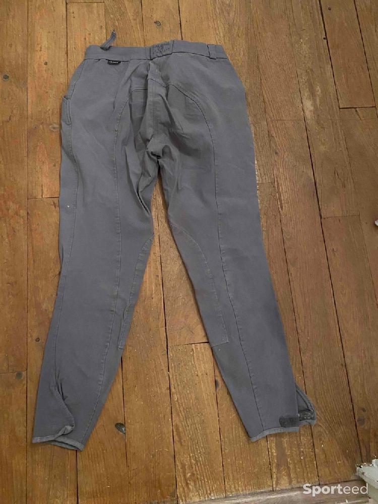 Equitation - Pantalon décathlon taille 38 gris  - photo 2