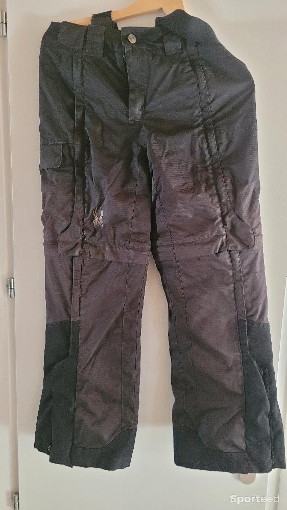 Ski de fond - Spyder Ski Racer Pant 146cm ( 12) Noir  - photo 1