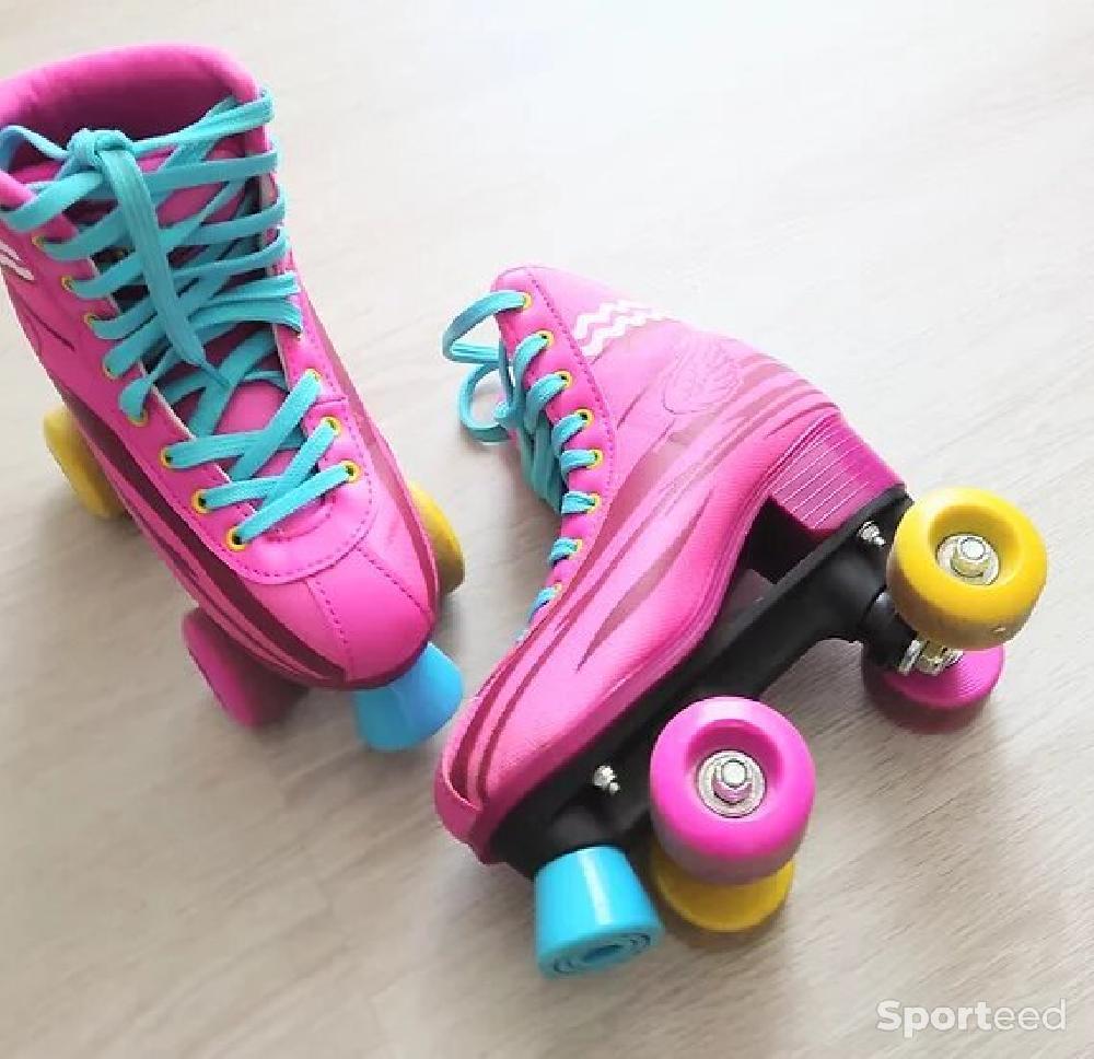 Roller - Patins à roulettes Soy Luna Disney enfants- T 36/37 - Seconde main très bon état    - photo 3