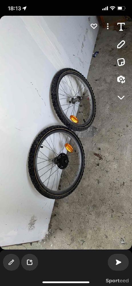 Vélo loisir / urbain - Paire de jante 20 pouces  - photo 1