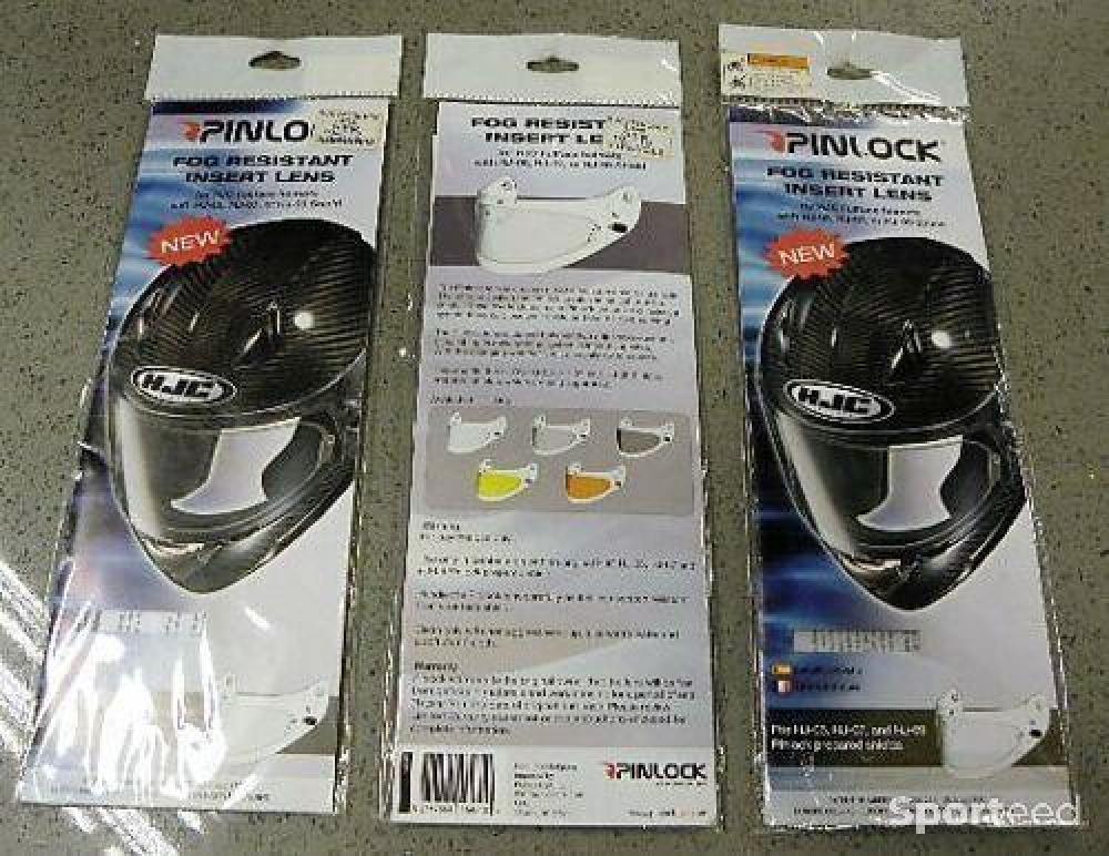 Moto route - Visière pour casque moto Pinlock fog resistant HJC - photo 1